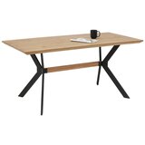 Zandiara jedilna miza rupert, barva hrasta, 160x80cm | Shoptok.si