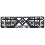 Storm Okvir za tablicu auta "hyundai", 3D Slova Cene