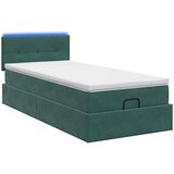  od pjene s madracem i LED-om Tamnozelena 90 x 200 cm | shoptok.hr