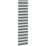 vidaXL zebra senčilo temno sivo 60x230 cm tkanina širina 55,9 cm | Shoptok.si