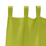 vidaXL Zavese z zavesami 2 pcs Jabolčno zelena 260 x 140 cm Poliester | Shoptok.si