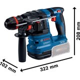 Bosch akumulatorski elektro-pneumatski čekić za bušenje sa onechuck gbh 18V-22 x 0611924100 | Eponuda.com
