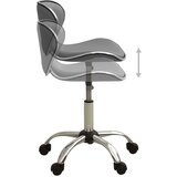  Pisarniški stol sivo umetno usnje, (21377703) | Shoptok.si