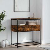 Konzolni stol boja hrasta 75 x 40 x 75 cm konstruirano drvo Cijene