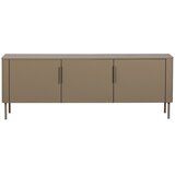 WOOOD Smeđe-siva TV komoda od masivnog bora 154x56x44 cm Gunnar – Cijene