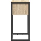vidaXL Stranska miza Sonoma 100 x 36 x 75 cm Konstruiran les | Shoptok.si
