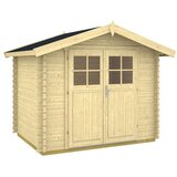 Male kuće Drvena vrtna kućica CAROL 260 × 200 cm sa šindrom | shoptok.hr