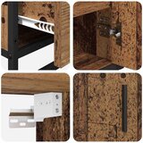 vidaXL Komplet pohištva za kopalnico 3 pcs Star les 65 x 33 x 60 cm | Shoptok.si