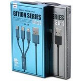 Remax Gittion Series 3u1 Charging Cable RC-131th Cijene