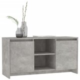 TV ormarić boja betona 102x37,5x52,5 cm od konstruiranog drva | Eponuda.com