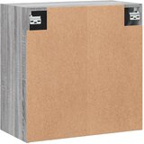 vidaXL Stenska omarica siva sonoma 60x31x60 cm inženirski les | Shoptok.si