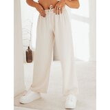 DStreet Spodnie damskie wide leg MADDIE jasnobeżowe Cene