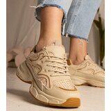 Gemre Beige women's sports sneakers Maurita | shoptok.hr