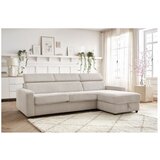Bobochic Paris Krem sklopiva kutna garnitura od samta (promjenjiva) Monaco – | shoptok.hr
