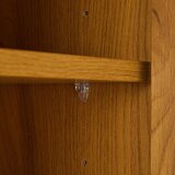 CARRYHOME KOMODA, črna, barve hrasta | Shoptok.si
