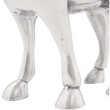 vidaXL Skulptura Srebrna Aluminij 20 x 17 x 23 cm Privlačen dizajn | Shoptok.si