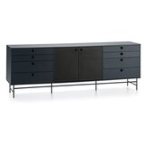Teulat crno-plava komoda Punto širine 212 cm Cijene