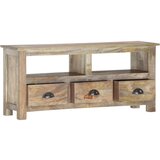 TV ormarić 110 x 30 x 50 cm od masivnog drva manga | shoptok.hr