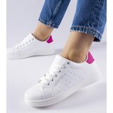 Gemre White and pink Bourassa sneakers | Shoptok.si
