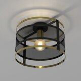  Plafonski luster RIM 1xE27/60W/230V crna/zlatna | Eponuda.com