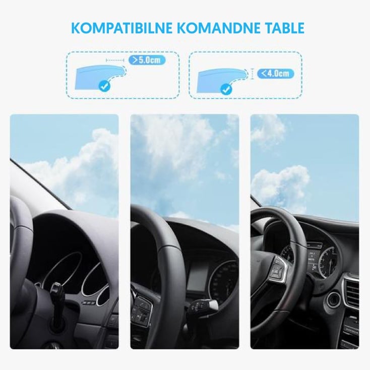Ugreen nosač telefona za armaturnu ploču s kopčom - 60796 | shoptok.hr