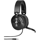 Corsair naglavne žične gaming slušalke z mikrofonom HS55 Stereo CA-9011260-EU, črna Cene