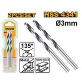 Ingco Boreri set 2/1 3mm DBT1200034 Cijene