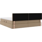  s madracem i skladištem Kapućino 200 x 200 cm Lažna koža | shoptok.hr
