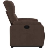  Naslonjač na podizanje smeđi od mikrovlakana | shoptok.hr