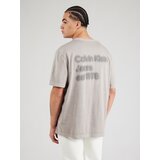 Calvin Klein Jeans Majica siva / greige / svetlo siva | Shoptok.si