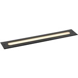 QAZQA Moderni talni reflektor črn 50 cm z LED IP65 - Eline Cene