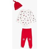 Koton Baby Girl Red Patterned Baby Sets | shoptok.hr