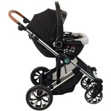 Puerri kolica za bebe 3u1 Diamond Light Grey, 0m+ | ePonuda.com