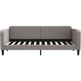  Dnevni krevet s madracem smeđesivi 80 x 200 cm od tkanine | shoptok.hr
