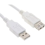Fast Asia Kabl USB A - USB A M/F (produžni) 3m beli Cene