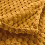 Douceur d intérieur Oker žuta deka od mikroflanela 125x150 cm Mini Frosty – | shoptok.hr