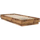  Okvir kreveta za pod Staro drvo 80 x 200 cm Konstruirano drvo | shoptok.hr