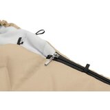 Sensillo Romper torbica za kolica– cappuccino polarni flis (95x40) | shoptok.hr