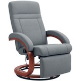 HOMCOM sprostitveni naslonjač poliester 86D x 68Š x 100V cm Siva, (5000242853) | Shoptok.si