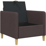 SOFA s pohranom Tamno smeđa 72 x 78 x 87 cm Poliester | shoptok.hr