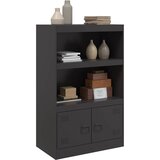  Komoda crna 67 x 39 x 107 cm čelična | shoptok.hr
