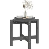  Stolić za kavu sivi Ø 52,5x45 cm od masivne borovine | Eponuda.com