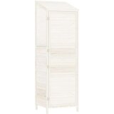 vidaXL Vrtna lopa bela 55x52x174,5 cm trden les jelke 152187 | Shoptok.si