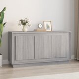  Komoda sivog hrasta sonome 102x35x55 cm od konstruiranog drva | shoptok.hr