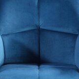 Lesnina-XXXL stol clair, modra, črna | Shoptok.si