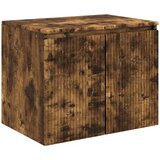 vidaXL Omejen kabineta za kopalnico Dimljen hrast 62,5 x 44,5 x 50 cm, (5000245246) | Shoptok.si