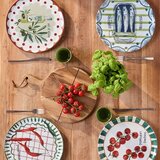 Andrea Fontebasso Krožnik za pizzo Cinzia 33cm / čili / porcelan, (5000267827) | Shoptok.si