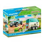 Playmobil 70511 - Country - Avto s prikolico za ponije Cene