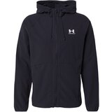Under Armour Športna jakna črna / bela | Shoptok.si