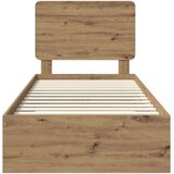  Konstrukcija postelje Umetni hrast 90 x 200 cm Konstruiran les, (5000102427) | Shoptok.si
